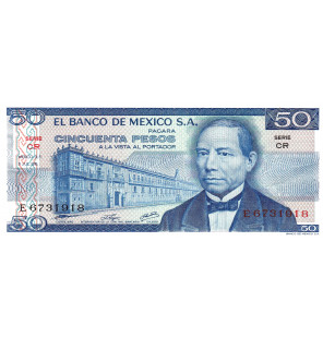 México 50 Pesos 1976 Pick...