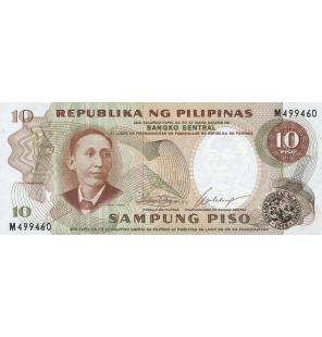 Filipinas 10 Piso 1969 ND...