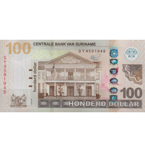 Surinam 100 Dólares 2020...