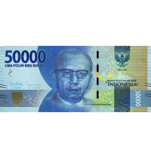 Indonesia 50000 Rupias 2018...