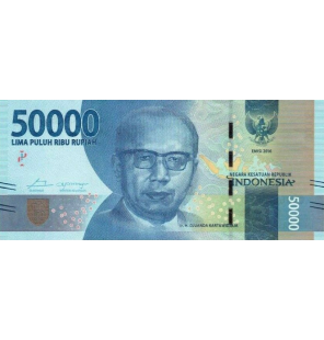 Indonesia 50000 Rupias 2017...