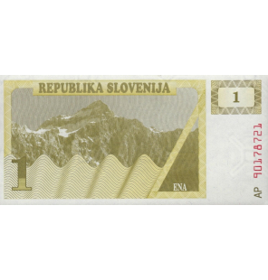 Eslovenia 1Tolarjev 1990 ND...