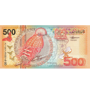 Surinam 500 Gulden 2000...