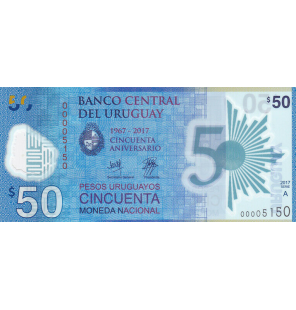 Uruguay 50 Pesos Uruguayos...