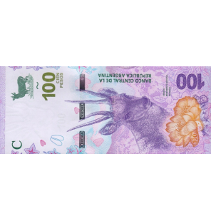 Argentina 100 Pesos 2018 ND...