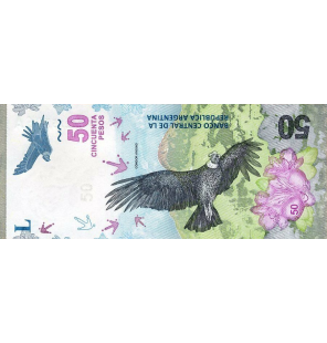 Argentina 50 Pesos 2018 ND...