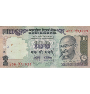 India 100 Rupias 2001 Pick...