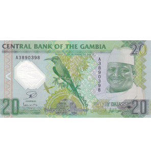 Gambia 20 Dalasis 2014 Pick...