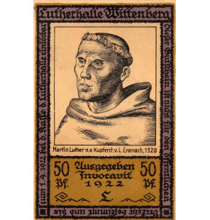 Wittenberg Set 6 Notgelds 1922