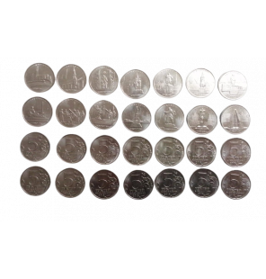 Set de Rusia 14 Monedas 5...