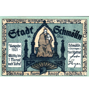 Schmolln Set 4 Notgelds 1921