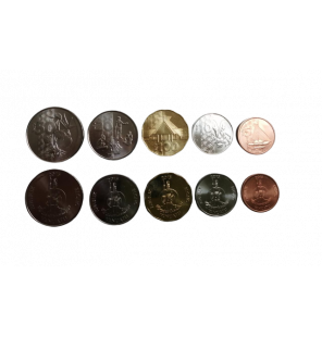 Set de Vanuatu 5 Monedas...