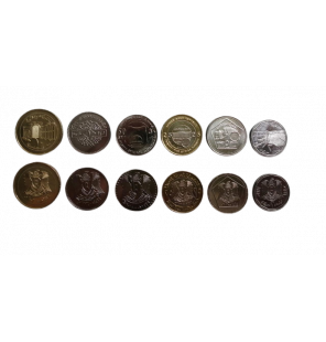 Set de Siria 6 monedas...