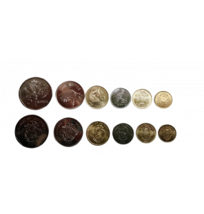 Set de Seychelles 6 monedas...