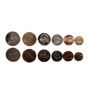 Set de Cabo verde 6 monedas...