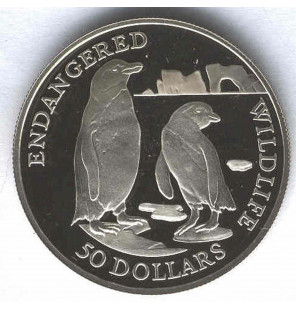 Islas Cook 50 dólares 1991...