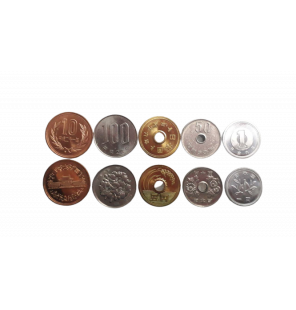 Set de Japón 5 Monedas...