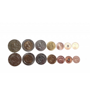 Set de Filipinas 7 monedas...