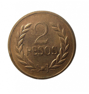 Colombia 2 Pesos 1977-1987...