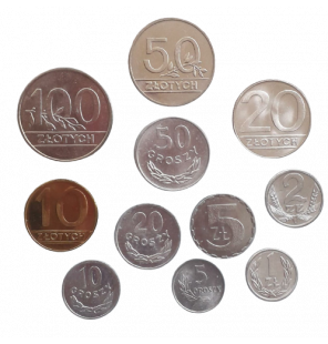 Set de Polonia 11 monedas...