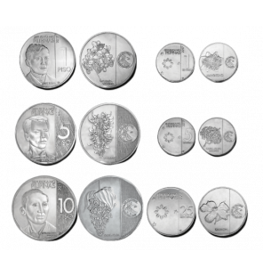 Set de Filipinas 6 monedas...