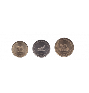 Set de Macedonia 3 monedas...