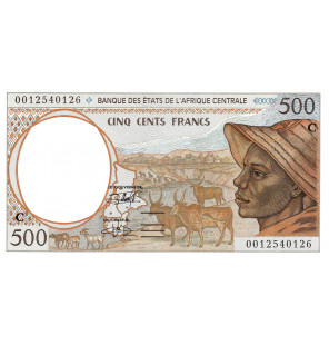Congo 500 Francos 2000 Pick...