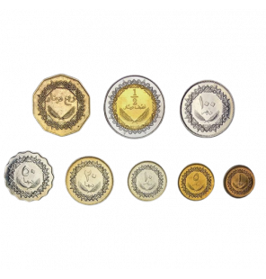 Set de Libia 8 monedas...