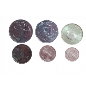 Set de Gambia 6 monedas...