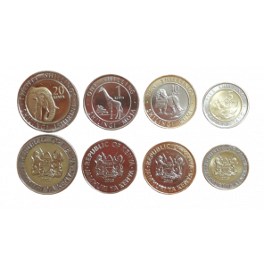 Set de Kenia 4 monedas...