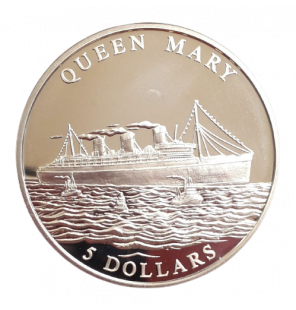 Liberia 5 Dólares 2005...