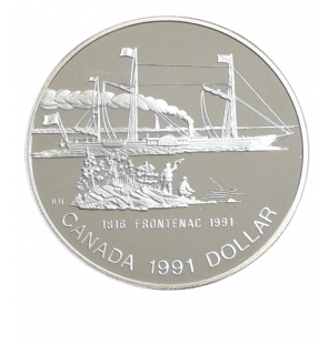 Canadá 1 Dólar 1991 KM 179...