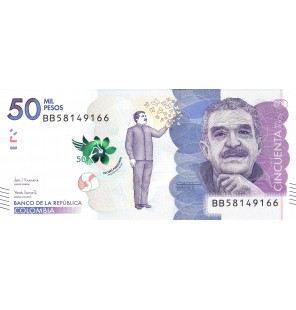 Colombia 50.000 Pesos...