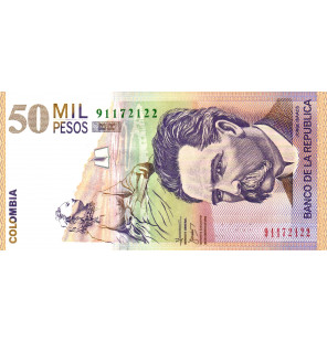 Colombia 50.000 Pesos...