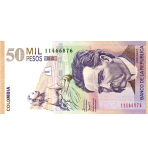 Colombia 50.000 Pesos...