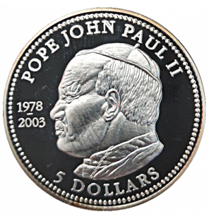 Liberia 5 Dólares 2003 25...