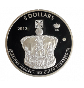 Fiyi 5 Dólares 2012 KM 318...