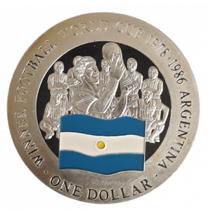 Islas Cook 1 Dólar 2001 UC 209