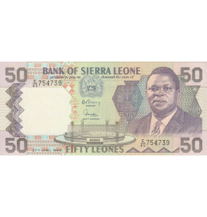 Sierra Leona 50 Leones 1989...
