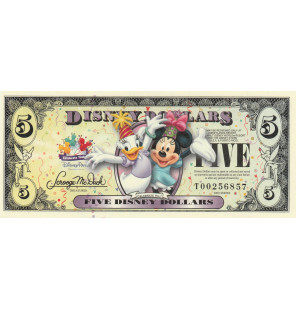 Disney 5 Dólares 2009...