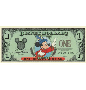 Disney 1 Dólar 1997 Mickey...