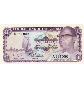 Gambia 1 Dalasi 1971-1987...