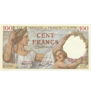 Francia 100 Francos 1941...