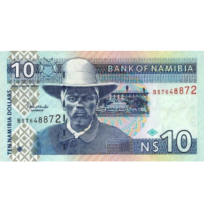 Namibia 10 Dólares 2001 ND...
