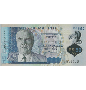 Mauricio 50 Rupias 2013...