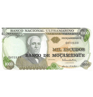 Mozambique 1000 Escudos...