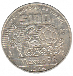 México 100 Pesos 1985 KM...