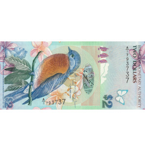 Bermudas 2 Dólares 2009...