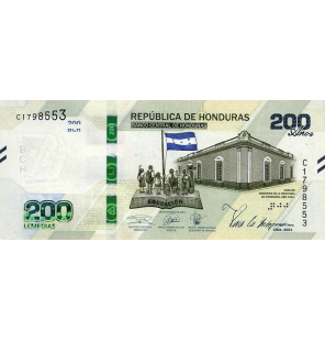 Honduras 200 Lempiras 2021...
