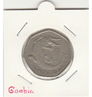 Gambia 1 Dalasi 1998 NO UNC